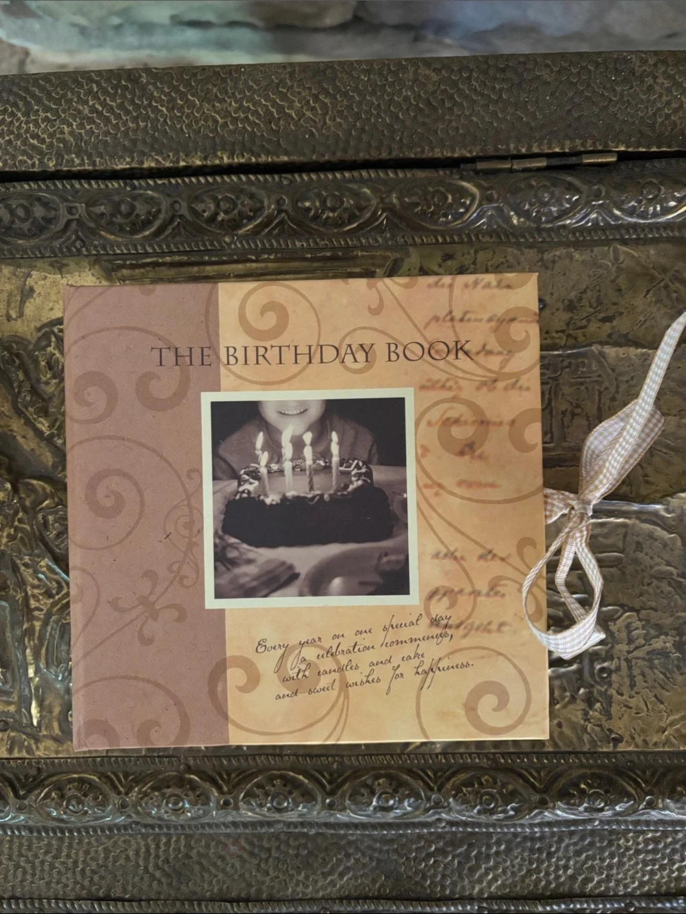 NWT “Once Upon A Family” “Birthday Book” Photo Album with 24 expandable pages.